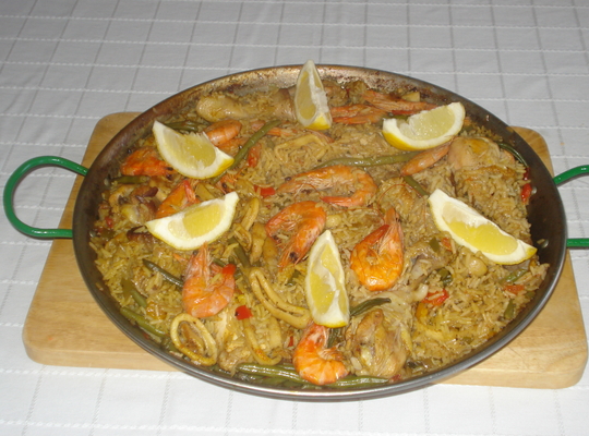 Zomers Paella
